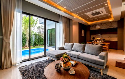 Houses for rent Chiang Mai : Luxury Pool Villa for Rent Only 10 minutes from Chiang Mai International Airport Close to shopping mall Kadfarang