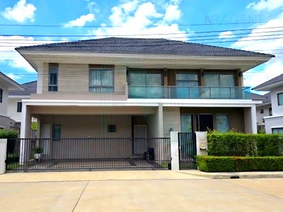 บ้านเดี่ยวให้เช่า : ให้เช่าบ้านเดี่ยว 2 ชั้น เพอร์เฟค เพลส พระราม 9-กรุงเทพกรีฑา 4 ห้องนอน 5 ห้องน้ำ