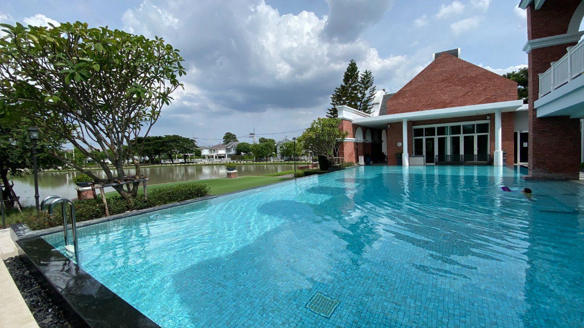 รูป ขายด่วน! บ้านแฝด Villaggio รังสิต-คลองสอง 35.2 ตร.ว. หลังมุมหน้าทะเลสาบ ต่อเติมครบ บิวท์อินทั้งหลัง - รูปที่ 5/16