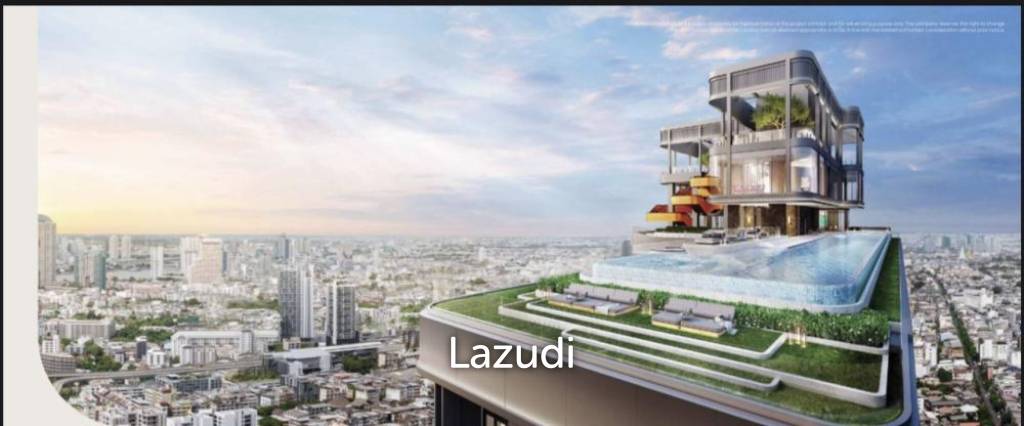 รูป 62 Sqm 2 Rhythm Charoennakhon Iconic - รูปที่ 2/6