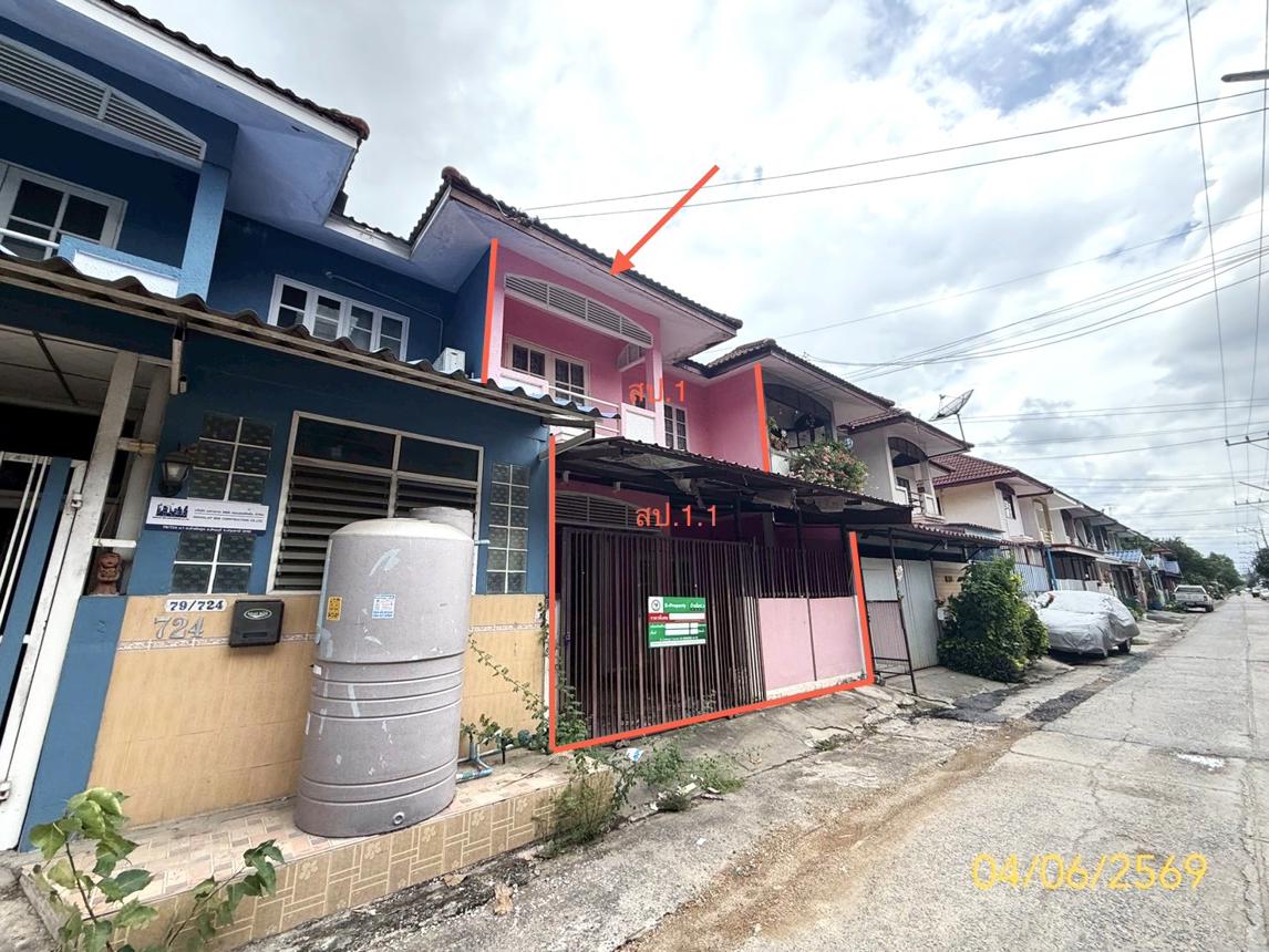 รูป ทาวน์เฮ้าส์ 19.5 ตร.วา พรธิสาร 5 ธัญบุรี ปทุมธานี 1.2M - รูปที่ 9/15