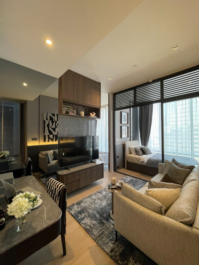 รูป ห้องแต่งครบ 2br 49 ตรม.ห้องสุดท้าย  กู้เต็ม100% ชั้นสูง วิวเมือง - รูปที่ 8/11