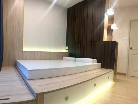 🔺 For Rent Condo SUPALAI VERANDA RAMA 9 Building A, Floor 27,1 bed room, Room size 37.00 sqm