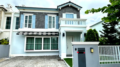 บ้านแฝดให้เช่า : ให้เช่า บ้านแฝดโครงการ อัญญ่า บางนา รามคำแหง2 GH506