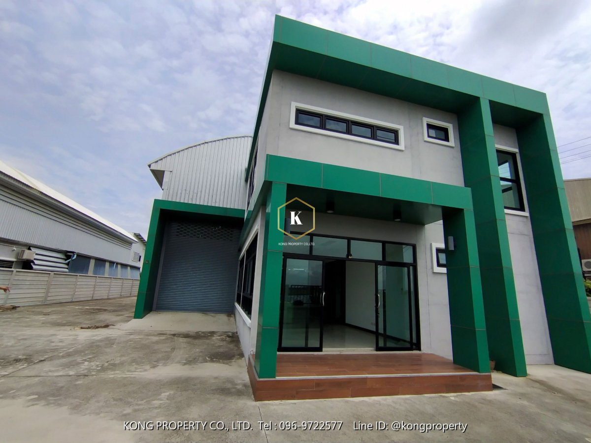 รูป ให้เช่าโกดัง ศาลายา บางเลน นครปฐม พื้นที่ 488 ตร.ม. พร้อมออฟฟิศ 2 ชั้น - รูปที่ 2/11