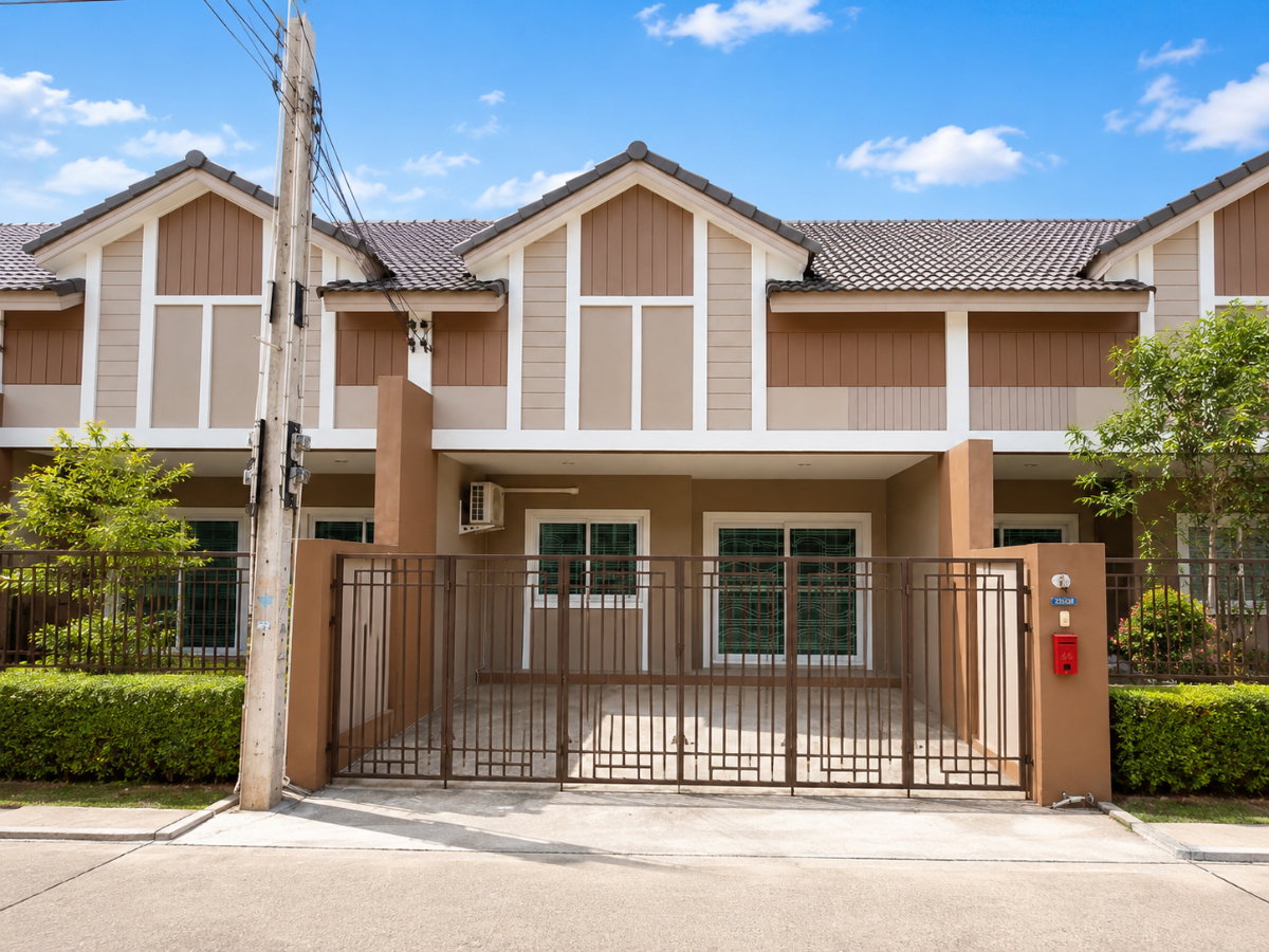 รูป มาใหม่ ให้เช่าทาวน์โฮม ม.เซนสิริสปอร์ต อ่าวอุดม ม.เกษตร ศรีราชา - รูปที่ 1/9