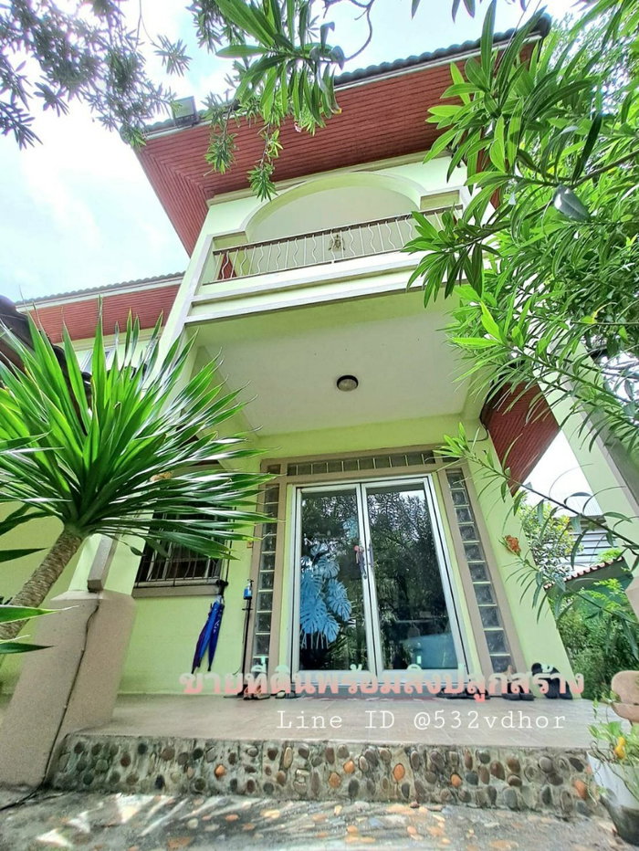 รูป ขายที่ดินแถมบ้าน 300ตร.วา เฉลิมพระเกียรติ ร.9 ที่จอดรถ 8 คัน - รูปที่ 4/9