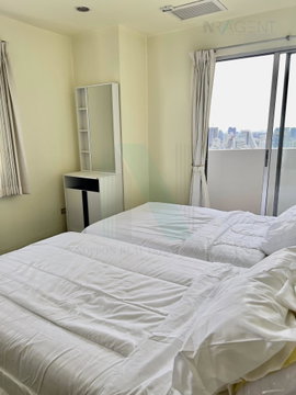 🚩 For rent condo WITTAYU COMPLEX Building B4, Floor 33,3 bed room, Room size 125 sqm