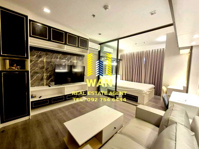 คอนโดให้เช่า : ให้เช่า The politan aqua ชั้น 56 ขนาด 31 ตร.ม. วิวแม่น้ำ ตกแต่งสวย ครบพร้อมอยู่