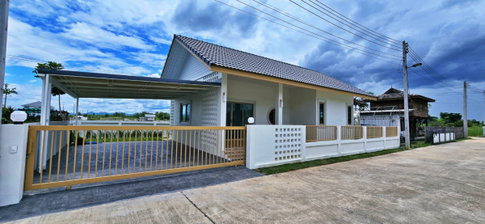 Santi Home Garden #บ้านเดี่ยวสร้างใหม่พร้อมเข้าอยู่ ⛰️🌿 ทำเลย่านหาดง T 063-6649056