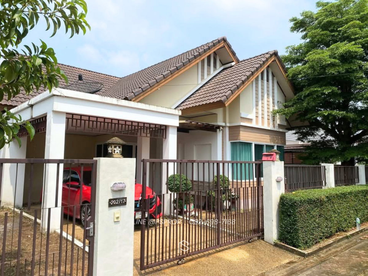 รูป บ้านเช่าศรีราชา ใกล้ ม.เกษตรศรีราชา หมู่บ้านเซนสิริโฮม ✅ พร้อมเข้าอยู่ #HR0083 - รูปที่ 1/7