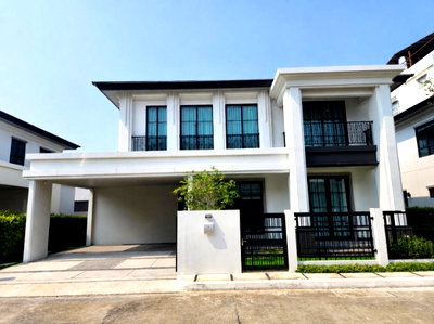 เช่าบ้านเดี่ยว ถนนกิ่งแก้ว : ND0964  📌ให้ เช่า โครงการ  เศรษฐสิริ บางนา สุวรรณภูมิ  🏡