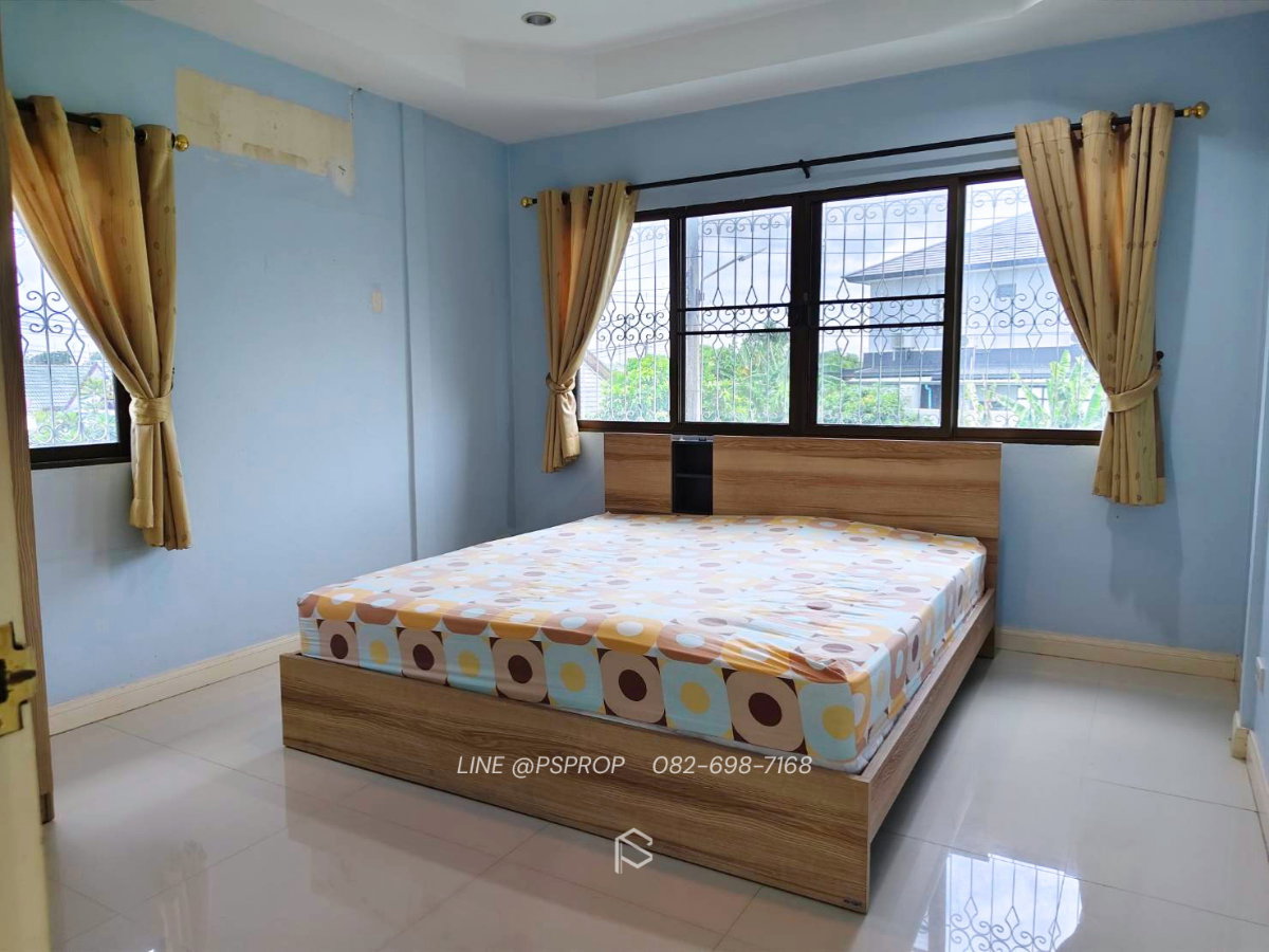 รูป บ้านเช่าชลบุรี ใกล้ตลาดมณีแก้ว  หมู่บ้านมณีแก้ว ✅ พร้อมเข้าอยู่ #HR0084 - รูปที่ 8/18
