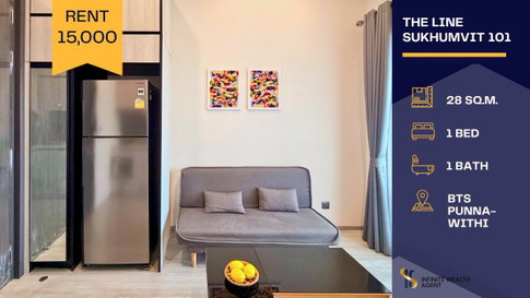 💥 ราคาดี ห้องพร้อมเข้าอยู่! ✨ The Line Sukhumvit 101 ห้องมินิมอล โปร่ง เพดานสูง แสงธรรมชาติดี ใกล้ BTS ปุณณวิถี เดินทางง่าย ทักด่วน! 🏡
