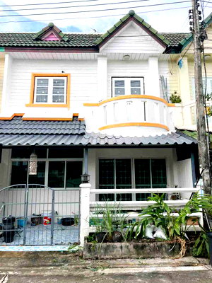 เช่าทาวน์โฮม รังสิต คลองสี่ : ให้เช่าบ้าน ทาวเฮ้าส์ 2 ชั้น หมู่บ้าน สินทรัพย์ 1  ปทุมธานี รังสิต คลอง 4 ธัญญะ