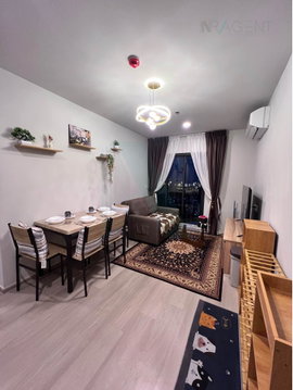 📌 For Rent Condo ASPIRE ONNUT STATION Building 1, Floor 24,2 bed room, Room size 53.00 sqm