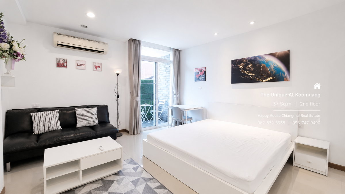 รูป ให้เช่า เดอะ ยูนิค แอท คูเมือง ห้อง Studio โทร 082-532-3935 - รูปที่ 8/17