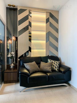 ให้เช่าคอนโด เดอะทรี สุขุมวิท 71-เอกมัย อาคาร 1 ชั้น 19 1 ห้องนอน ขนาด 26.00 ตรม ใกล้ ตลาดเอกรินทร์