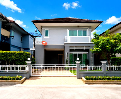 บ้านเดี่ยวให้เช่า : ให้เช่าบ้านเดี่ยว ม.ธารดารา ไร่กล้วย ศรีราชา