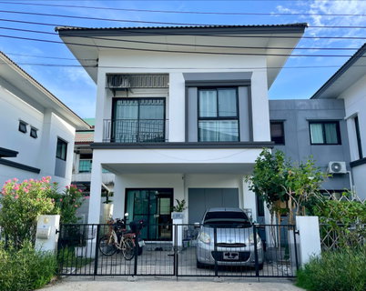 ลุมพินีทาวน์เพลส สุขุมวิท-ศรีนครินทร์ บ้านแฝด Type B สไตล์ Cozy Minimal