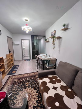 🎉 For Rent Condo ASPIRE ONNUT STATION Building 1, Floor 24,2 bed room, Room size 53.00 sqm
