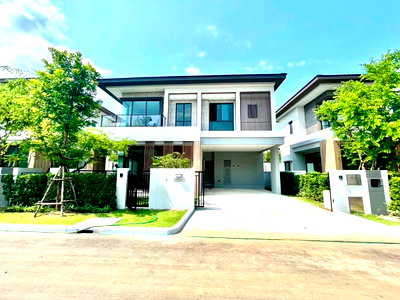 บ้านเดี่ยวให้เช่า : ND0972  ให้เช่า บ้านเดี่ยว Bangkok Boulevard Bangna KM.5 (ทิศเหนือ )