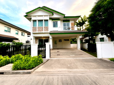 บ้านเดี่ยวให้เช่า : ให้เช่าบ้านเดี่ยว หมู่บ้านมัณฑนา อ่อนนุช - วงแหวน 2 เลี้ยงสัตว์ได้ 