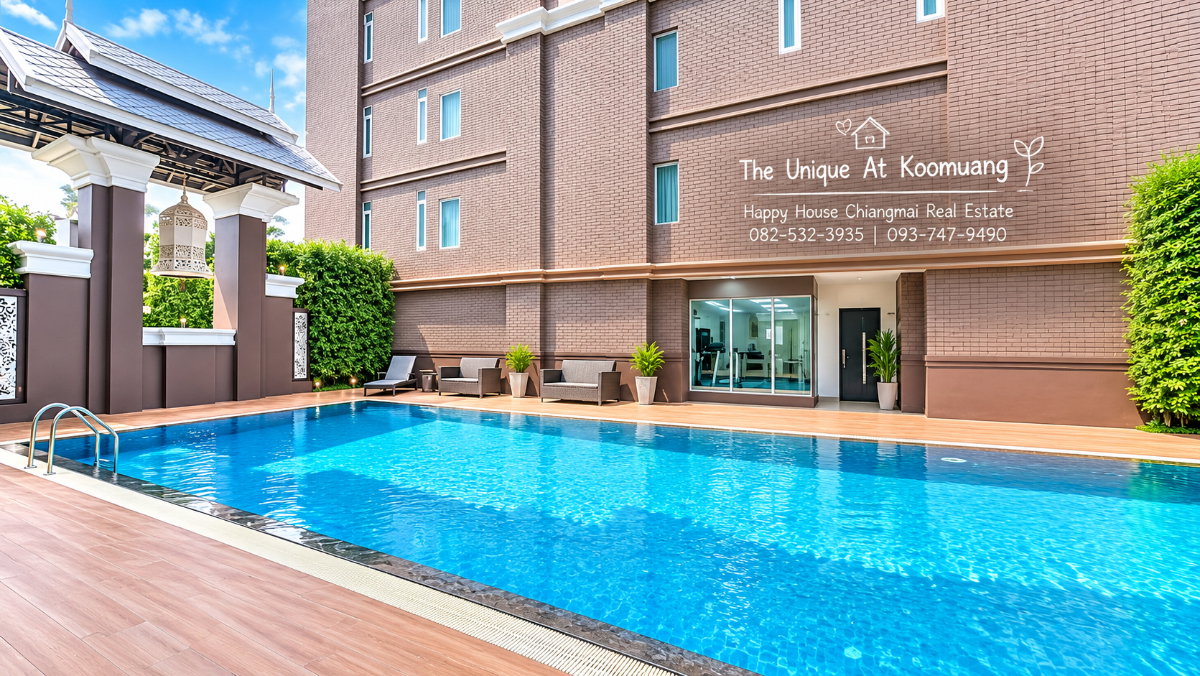 รูป ให้เช่า เดอะ ยูนิค แอท คูเมือง ห้อง Studio โทร 082-532-3935 - รูปที่ 17/17