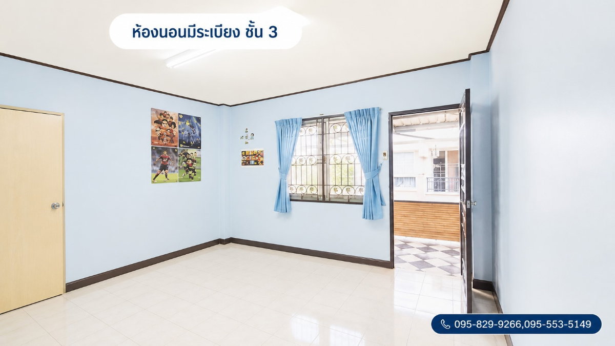 รูป ขายถูกมากทาวน์ทำเลดี 3 ชั้น 40 ตรว.ห้องริม เป็นได้ทั้งที่อยู่อาศัยและทำธุรกิจ ลำลูกกา คลองสอง ปทุมธาานี - รูปที่ 6/9