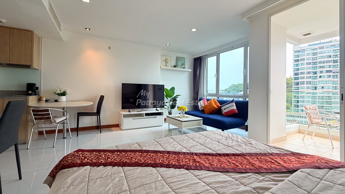 รูป 🛏️ Studio - 🛁 1 ห้องน้ำ - 🏙️ Garden View - 🌏 ชื่อชาวต่างชาติ - 🏢 The Cliff Condominium Pattaya - รหัส: CLIFF181 - รูปที่ 6/11
