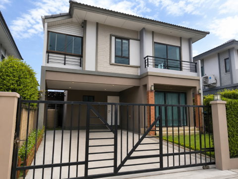 ให้เช่า 25,000 บาท/เดือน บ้านเดี่ยว2 ชั้น 50 ตร.วา หมู่บ้านเดอะแพลน กิ่งแก้ว-เทพารักษ์ 