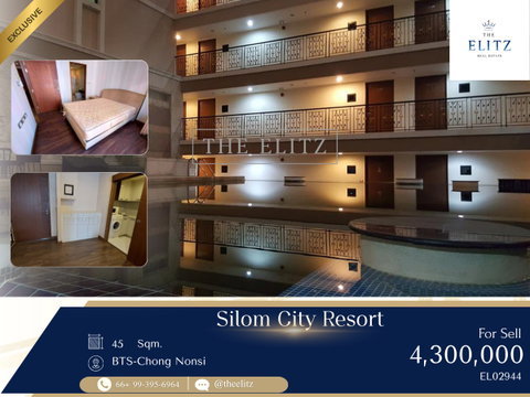 ✨  Experience Serene Resort-Style Living with Generous Square Footage – Unmatched Comfort and Strength in Silom ✨