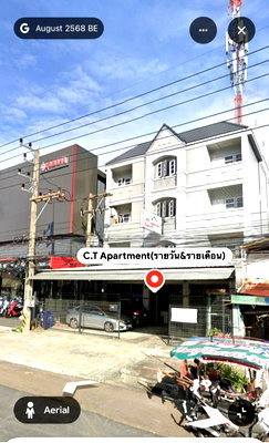 Apartment building for sale Central Si Racha : Apartment for sale, 29 rooms, next to Sukhumvit Road, Bang Phra, Sriracha