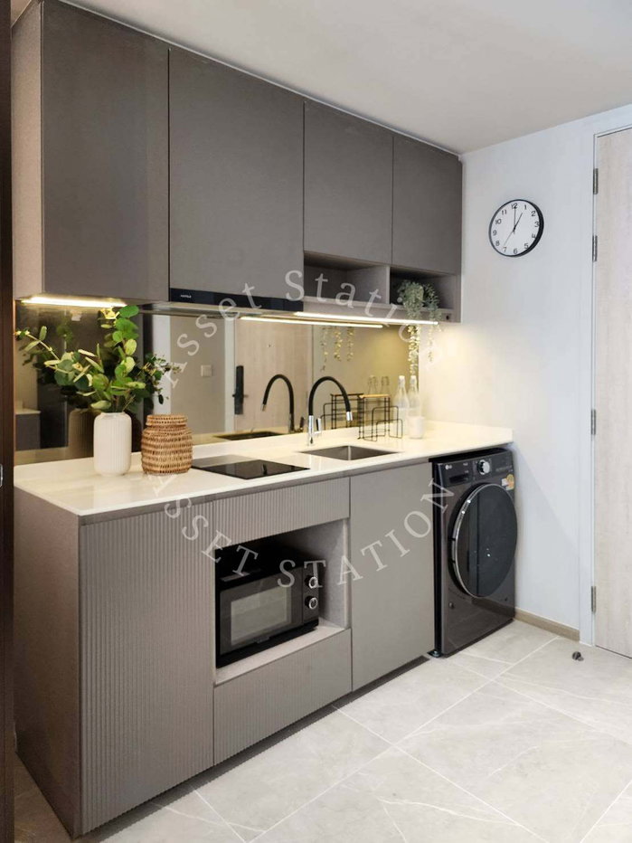รูป 💎ให้เช่าด่วน คอนโดหรู Chapter Thonglor 25 ห้องแต่งสวย วิวสระ ห้องหัวมุมสุดไพรเวท ใกล้ BTS ทองหล่อ✨ - รูปที่ 12/13