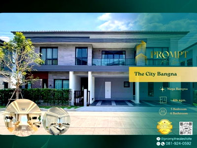 บ้านเดี่ยวให้เช่า : ST13235 - The City Bangna (New Project)  :  MegaBangna