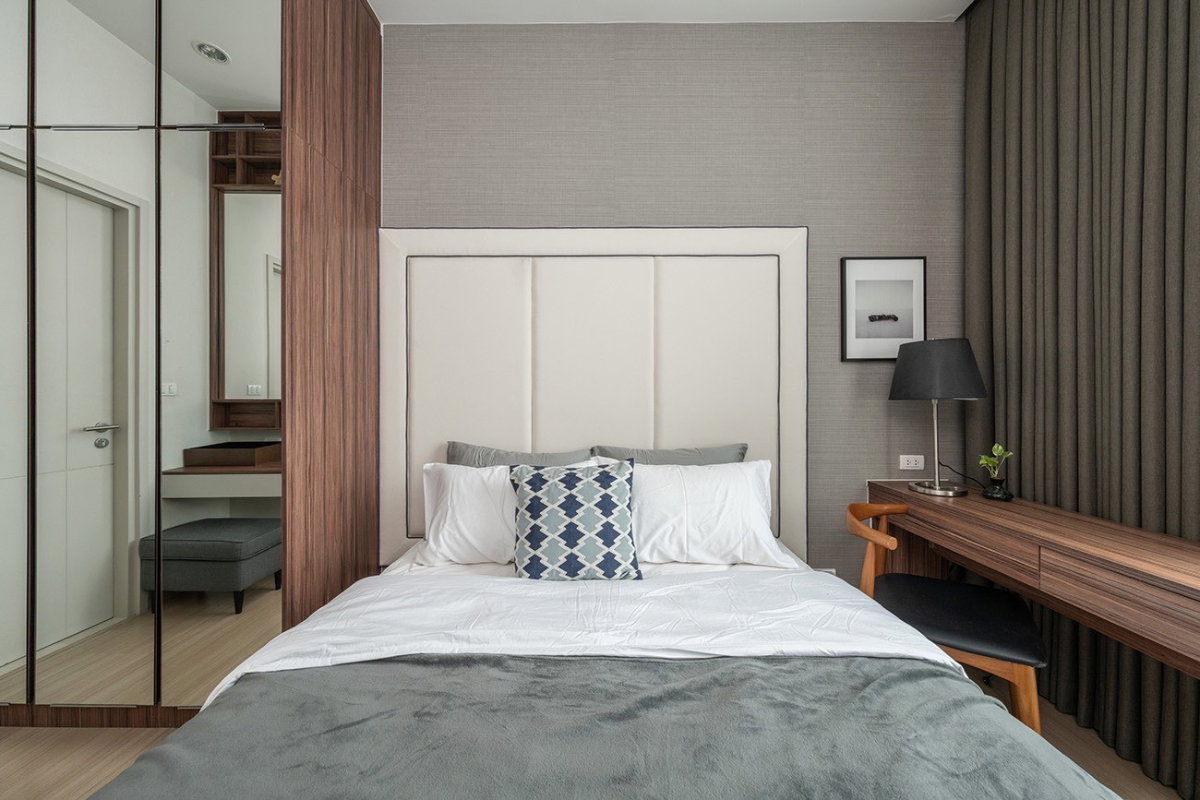 picture ★ The Capital Ekamai ★ 32 sq m., 12th floor ★ Near Central Rama 9, Airport Link ★ Many facilities ★ Complete electrical appliances ★ - 4/11