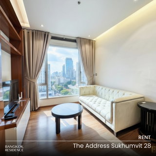 รูปภาพ เช่าคอนโด 🌃 The Address Sukhumvit 28 ห้อง1นอน 45ตร.ม. 33K 🔥 ราคาดีหายาก ใกล้ BTS พร้อมพงษ์ 