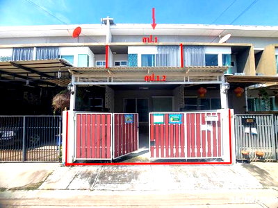 Townhouses for sale Phra Samut Jadee Samut Prakarn : TOWN HOUSE 18.1 Sq.w. Phra Samut Jadee Samut Prakarn for 2M