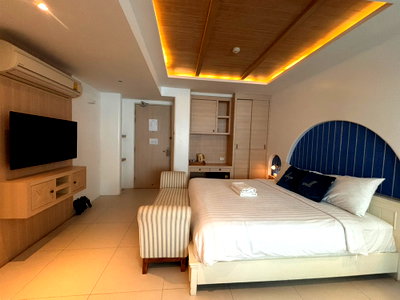 คอนโดให้เช่า : Call : 081-561-5740 Costa Village Bangsaray ใกล้หาดบางเสร่ 34 ตารางเมตร 1 ห้องนอน ชั้น2 ตกแต่งครบ