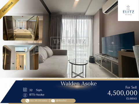 ✨ THE CHEAPEST DEAL IN ASOKE! Own a Serene Low-Rise Luxury Condo with Ultimate Privacy at the Absolute Lowest Price!  ✨