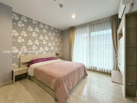 For Rent ❗️20,000 THB./Month “𝐑𝐡𝐲𝐭𝐡𝐦 𝐑𝐚𝐭𝐜𝐡𝐚𝐝𝐚“ 1 Bedroom @ MRT-Ratchada Exit 4