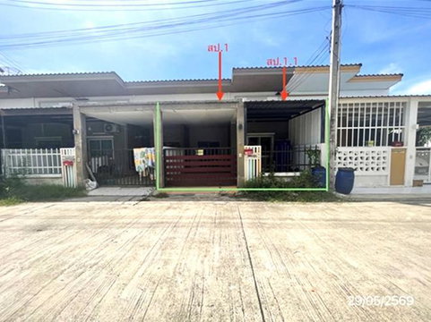 TOWN HOUSE 21 Sq.w. Phan Thong Chonburi for 1.6M