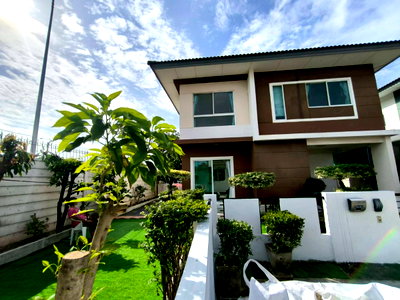 เช่าบ้านเดี่ยว ถนนแพรกษา  : เช่า 22,000บาท/เดือน ม.บ้านเดอะทรัสแพรกษาใหม่