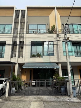 ขายทาวน์เฮาส์ โครงการ เดอะ แคนวาส สุขุมวิท - สำโรง 2 ชั้น 3 ห้องนอน 3 ห้องน้ำ