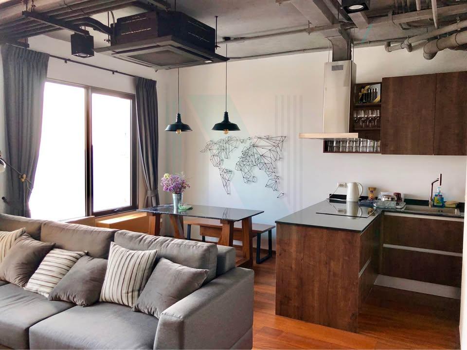 รูป 🎊 ให้เช่าคอนโด วิลล่า อโศก อาคาร 1 ชั้น 35 Duplex ขนาด 80 ตรม ใกล้ MRT เพชรบุรี - รูปที่ 6/8