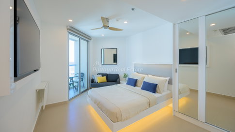 🛏️ Studio - 🛁 1 ห้องน้ำ - 🏙️ Sea View - 🇹🇭 ชื่อไทย - 🏢 Sands Condominium Pattaya - รหัส: SAND27