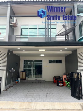 ขายบ้านทาวน์โฮม เดอะทรัสต์ ทาวน์ วงแหวน-ลำลูกกา  3 ห้องนอน พื้นที่ใช้สอย 130 ตร.ม.