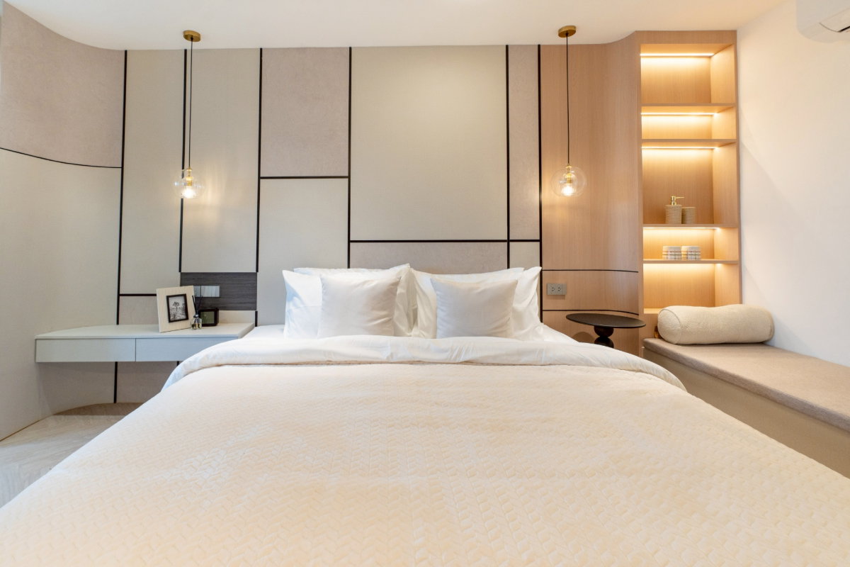 รูป  คอนโด Penthouse ห้องมุมสุดพิเศษ บนทำเลย่านเศรษฐกิจของเชียงใหม่   #C1MG100287 - รูปที่ 10/40