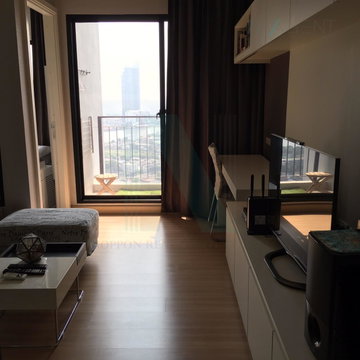 🎊 For Rent Condo URBANO ABSOLUTE SATHON - TAKSIN Building 1, Floor 34,1 bed room, Room size 34.00 sqm