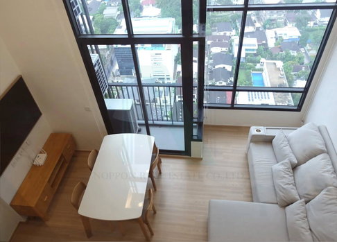 ให้เช่าคอนโด มารุ เอกมัย 2 อาคาร 1 ชั้น 29 Duplex 2 ห้องนอน ขนาด 76.00 ตรม ใกล้ Big C เอกมัย